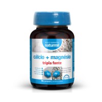 Calcio+ Magnesio Tripla Fonte, 90 Cáps – Naturmil
